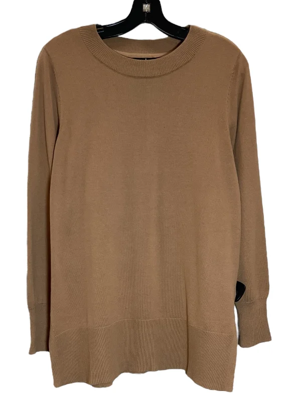 women's tops for those who want to add a touch of sophistication to their casual attireTunic Long Sleeve By Jason Wu In Tan, Size: S