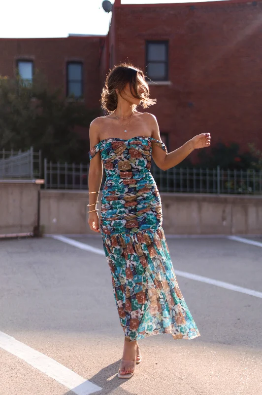 Embellished DressIsland Blossom Maxi Dress