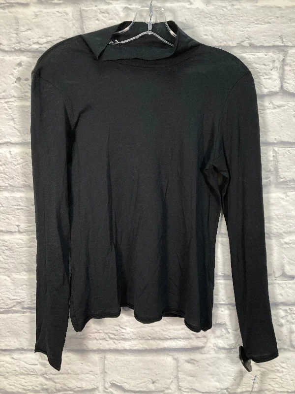 cozy women's tops for fall and winterTop Long Sleeve By Anthropologie In Black, Size: S