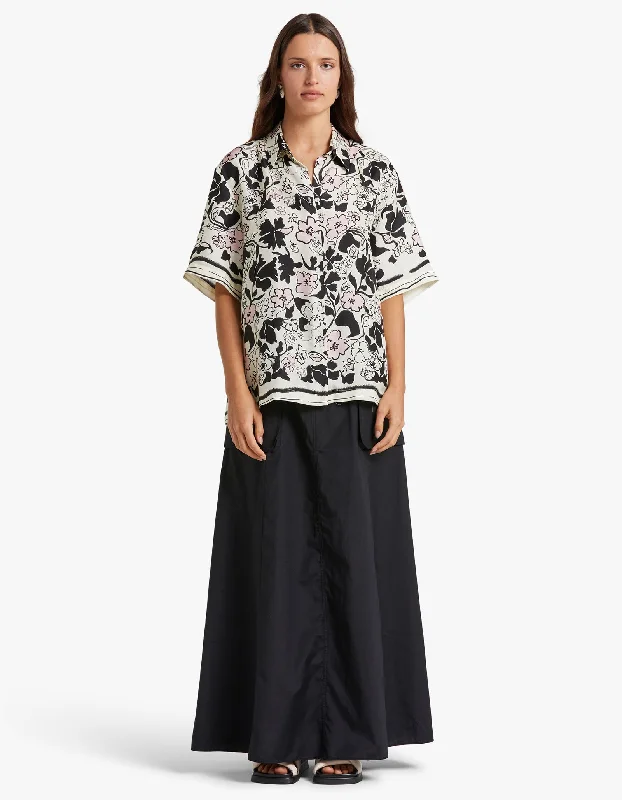 affordable women's topsNovella Shirt - Tiggy Floral