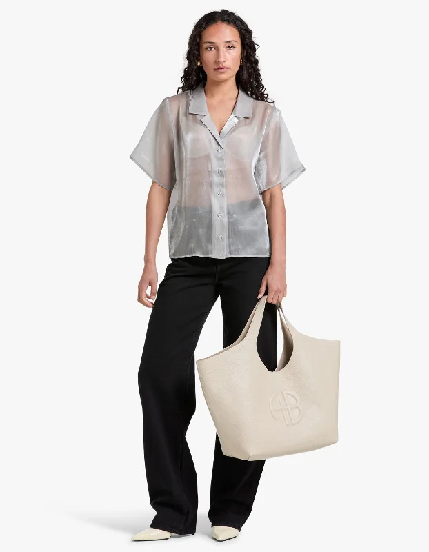 women's tops for those who believe in expressing their individuality through fashionCruz Shirt - Charcoal