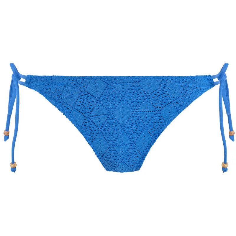 Tankini Female SwimwearNomad Nights High Leg Tie Side Bikini Brief Atlantic Blue - Freya Swim