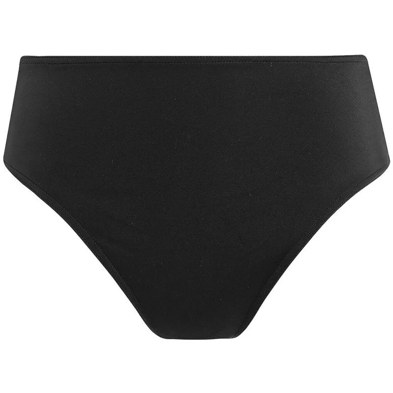 String Female SwimwearJewel Cove High Waist Bikini Brief Plain Black - Freya Swim