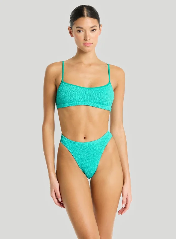 Scoop-Neck Female SwimwearBond Eye: Christy Bikini Brief Beach Glass Eco