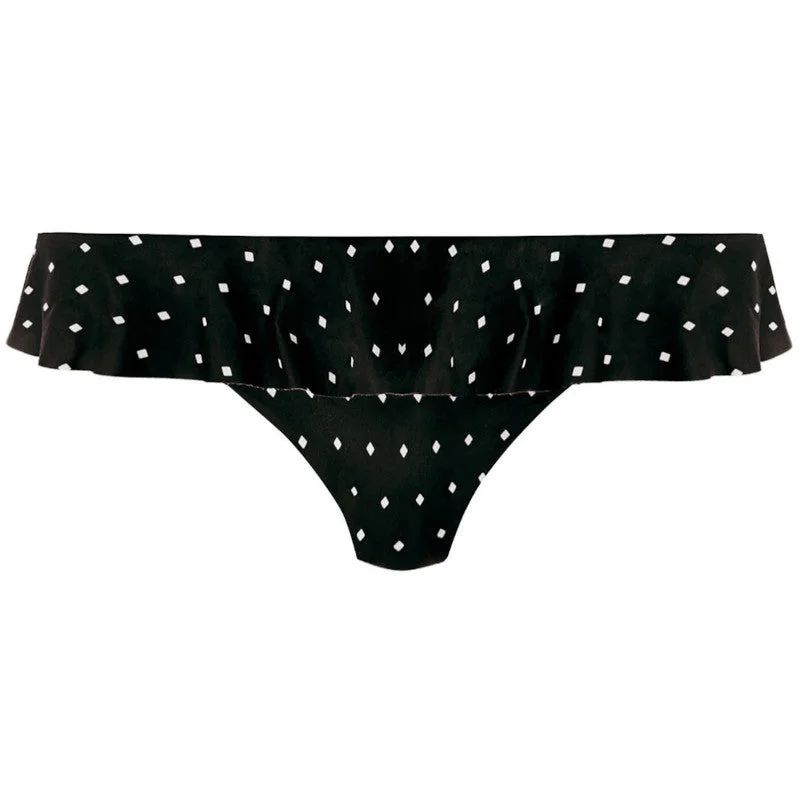 Chic Female SwimwearJewel Cove Italini Bikini Brief Black Diamond Print - Freya Swim