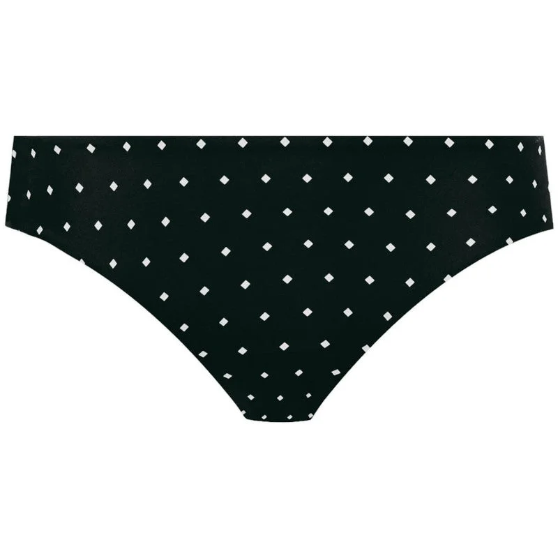 Supportive Bikini Bottoms FemaleJewel Cove Hipster Bikini Brief Black Diamond Print - Freya Swim