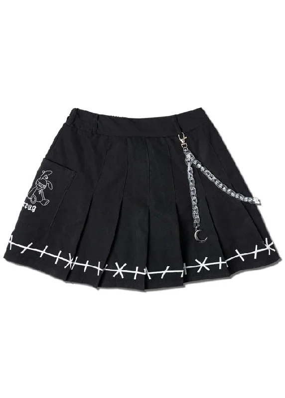 women's elastic waist skirtsMill & Nero Moon Bunny Dolls Skirt