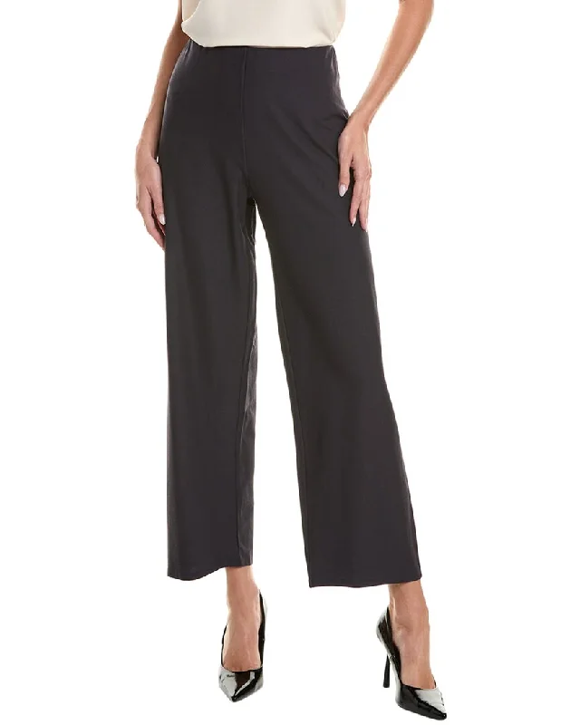 women's jogger pantsEILEEN FISHER High-Waist Straight Ankle Pant