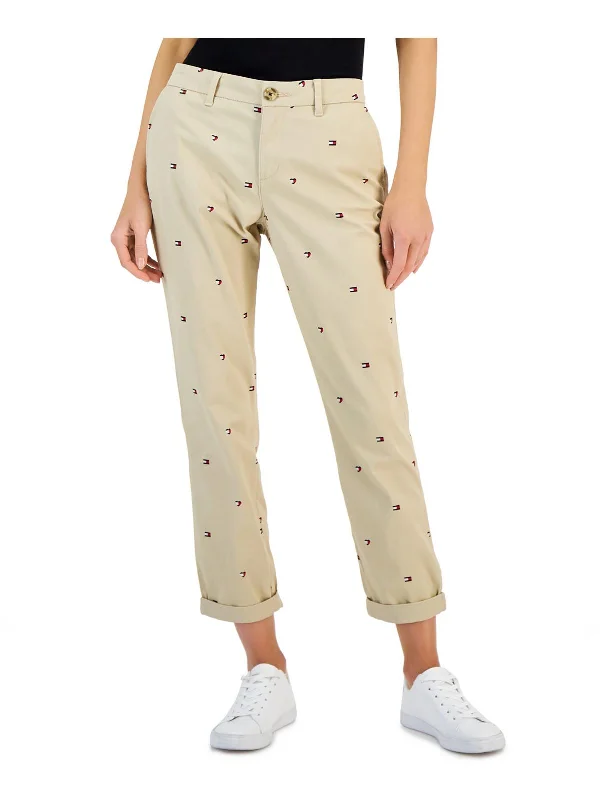 women's bridal pantsHampton Womens Heart Print Slim Chino Pants