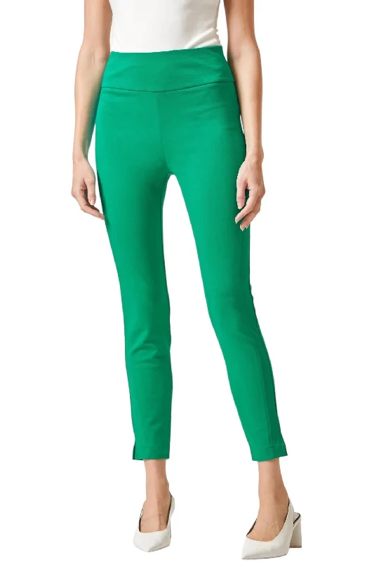 women's stretch pantsMagic High Waisted Skinny Pant 26" In Kelly Green