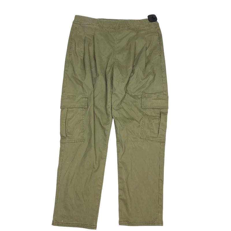 women's zipper pantsPants Cargo & Utility By Hue In Green, Size: L