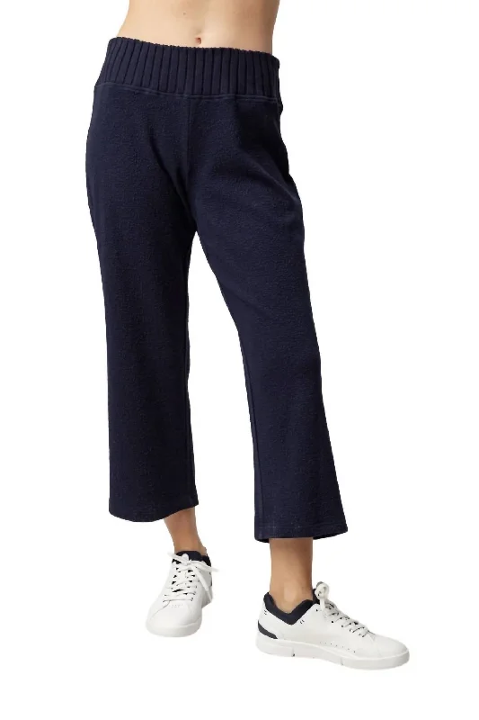 women's patterned pantsThalia Pants In Navy