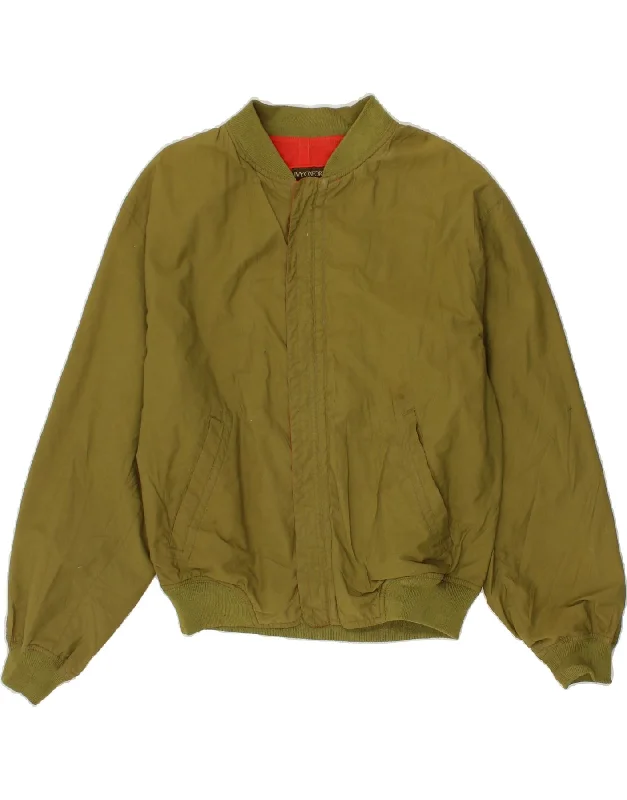 women's coats for those who love to mix and matchIVY OXFORD Womens Reversible Jacket EU 38 Medium Khaki Polyamide