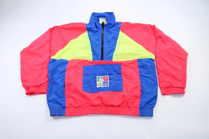 women's trench coatsMacGregor Colorblock Volley Windbreaker Jacket