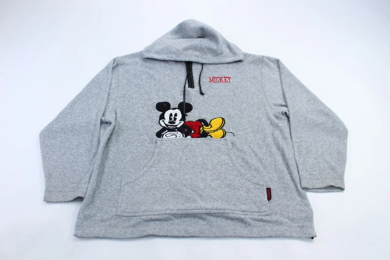 women's coats for hikingWomen's Mickey Unlimited Embroidered Mickey Mouse Fleece Jacket