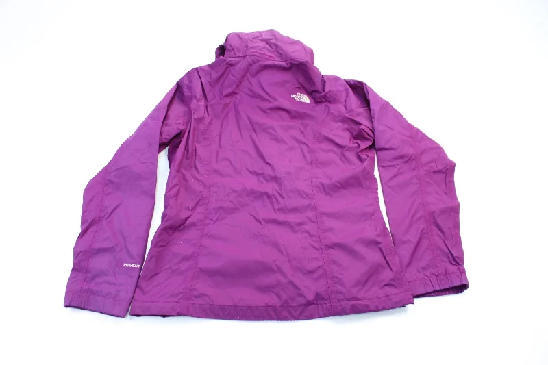 women's coats in bold colorsWomen's The North Face Embroidered Logo Purple Jacket