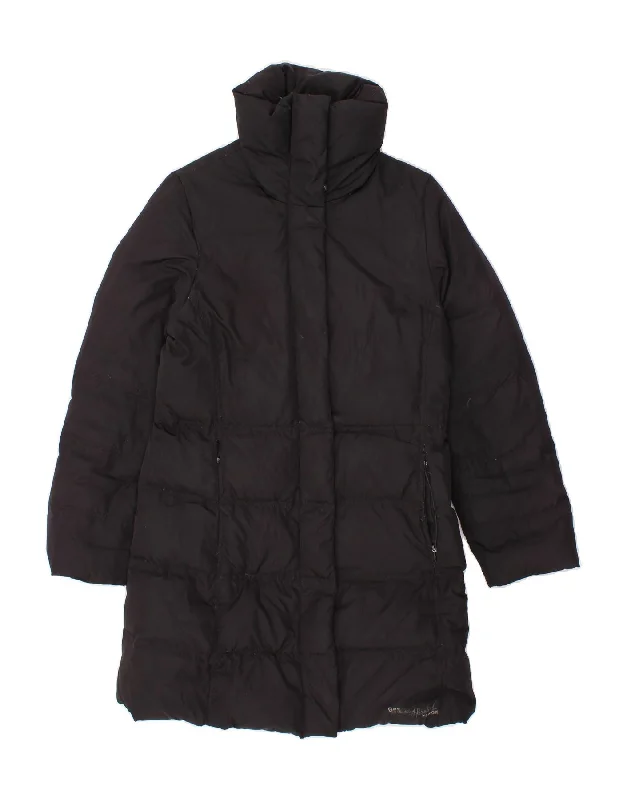 women's coats with satin liningsGAS Womens Padded Coat UK 14 Medium Black Polyester