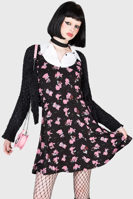 women's bell-sleeved dressesScuffle Skater Dress