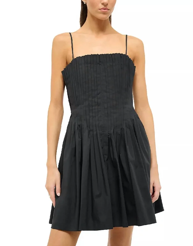 women's designer dressesMini Bella Dress In Black