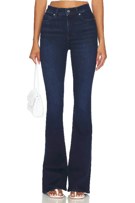 women's denim jeans for a night at the clubLe Pixie High Flare Jean In Dante